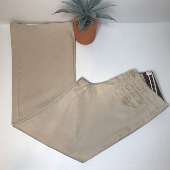 Banana Republic Martin Fit Straight Wide Pants 2 - Picture 8 of 16